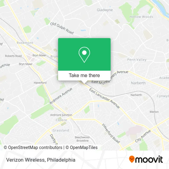 Verizon Wireless map