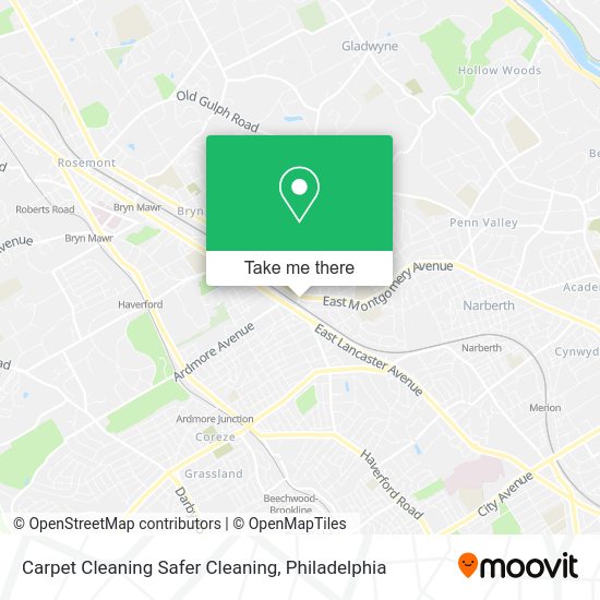 Carpet Cleaning Safer Cleaning map