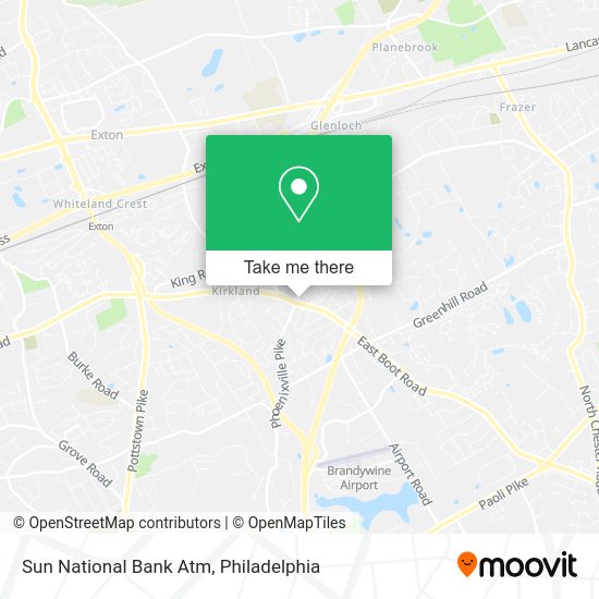 Sun National Bank Atm map