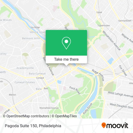 Pagoda Suite 150 map