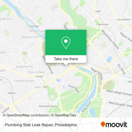 Plumbing Slab Leak Repair map