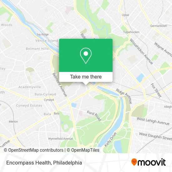 Encompass Health map