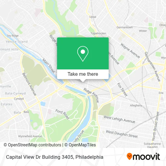 Capital View Dr Building 3405 map