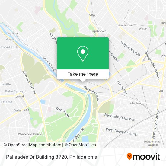 Palisades Dr Building 3720 map