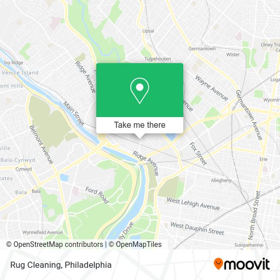 Mapa de Rug Cleaning