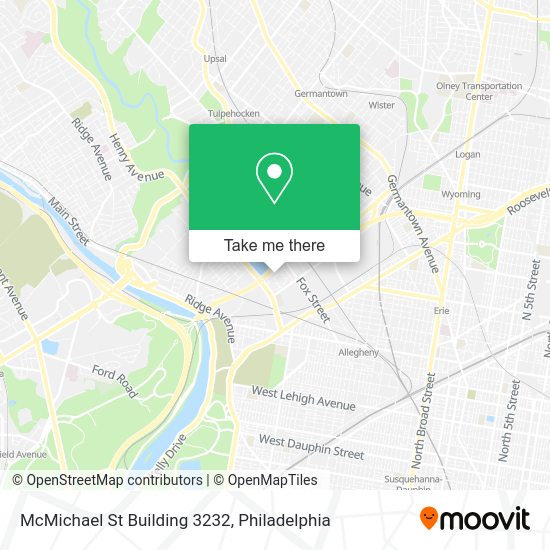 McMichael St Building 3232 map