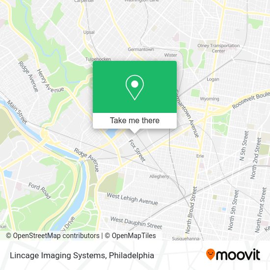 Lincage Imaging Systems map