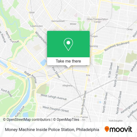 Mapa de Money Machine Inside Police Station