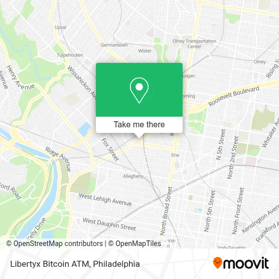Libertyx Bitcoin ATM map