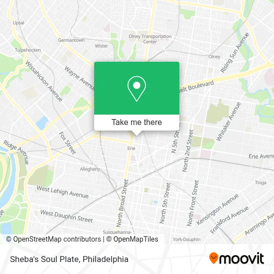 Sheba's Soul Plate map