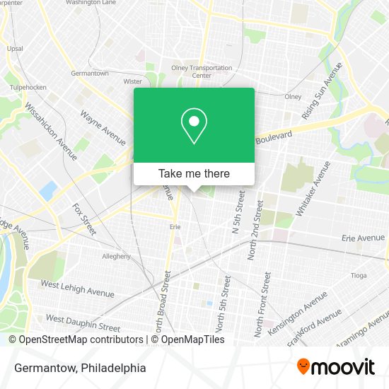 Mapa de Germantow
