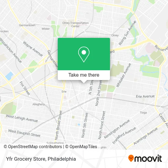 Yfr Grocery Store map