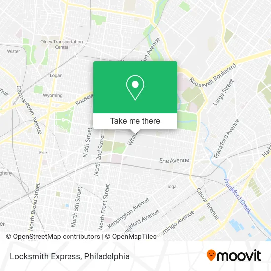 Locksmith Express map