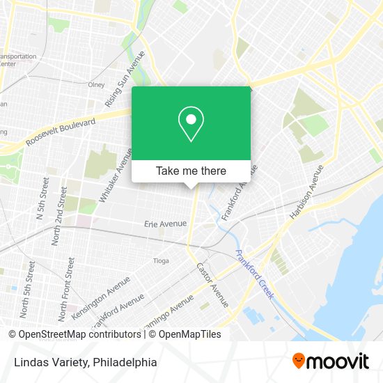 Mapa de Lindas Variety