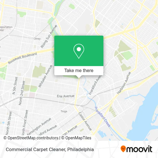 Commercial Carpet Cleaner map