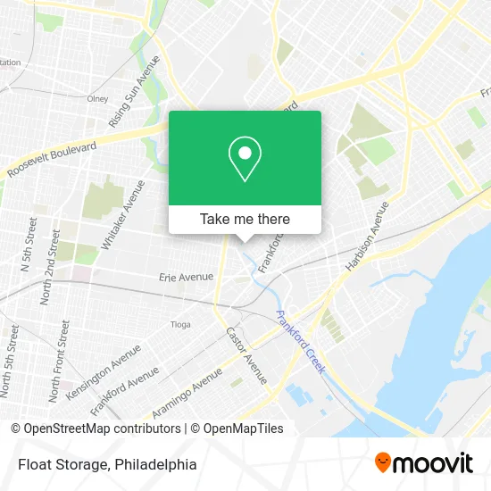 Float Storage map