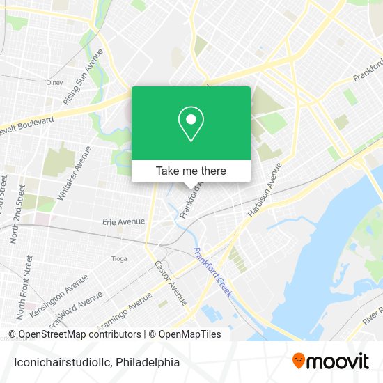 Iconichairstudiollc map