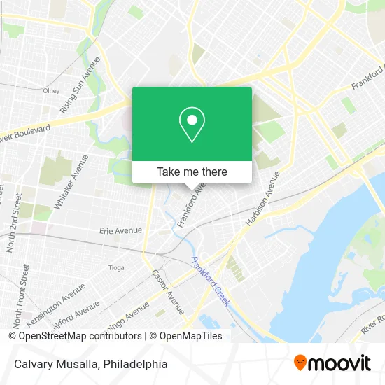 Mapa de Calvary Musalla