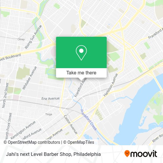 Jahi's next Level Barber Shop map