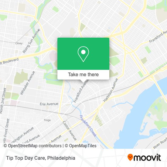 Mapa de Tip Top Day Care