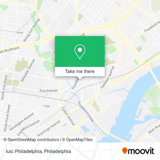 Mapa de Iuic Philadelphia