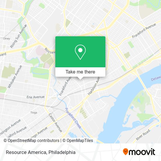 Resource America map