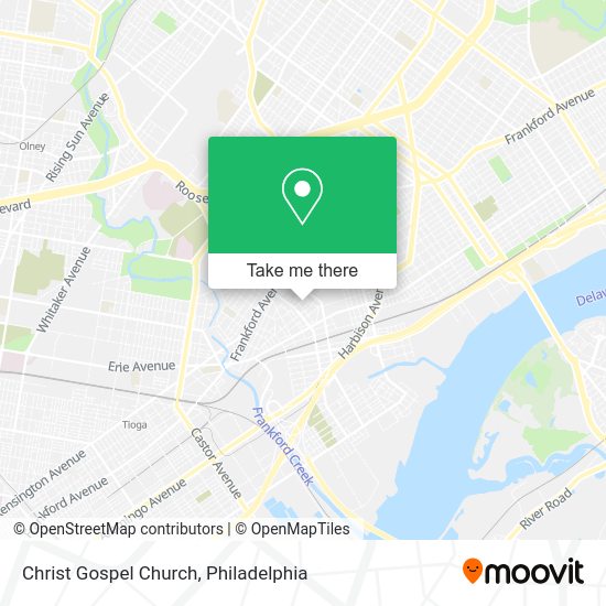 Christ Gospel Church map