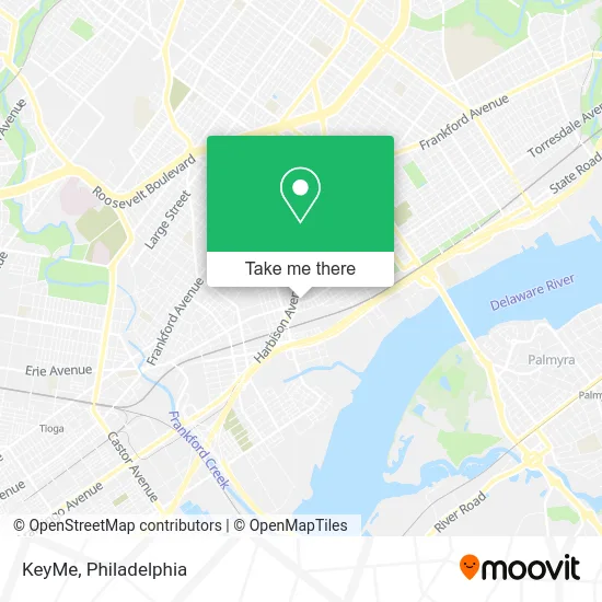 KeyMe map