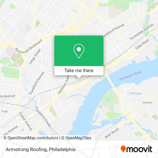 Mapa de Armstrong Roofing