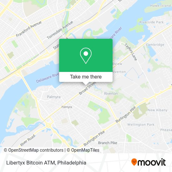 Libertyx Bitcoin ATM map