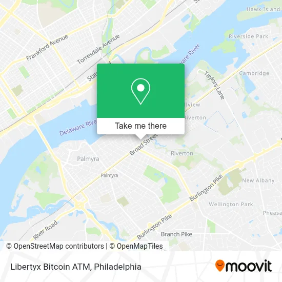 Libertyx Bitcoin ATM map