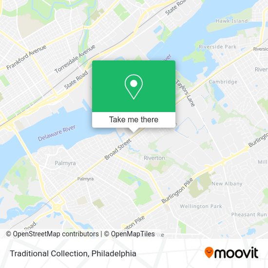 Mapa de Traditional Collection