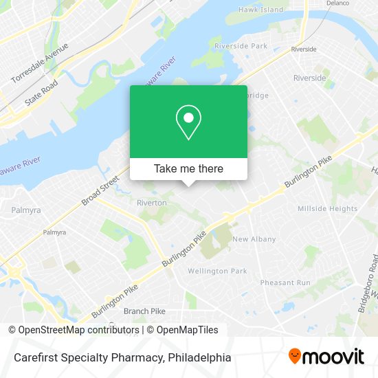 Carefirst Specialty Pharmacy map