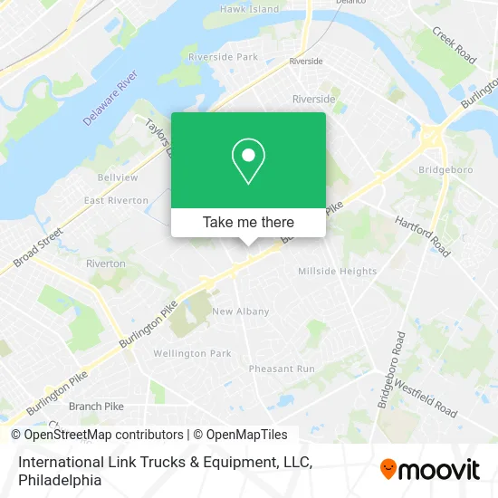 International Link Trucks & Equipment, LLC map