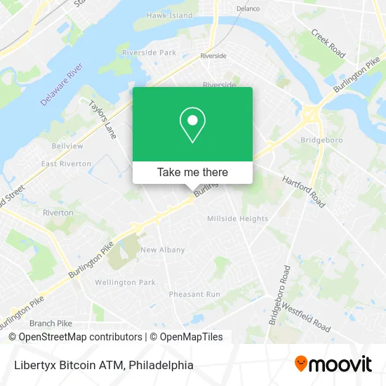 Libertyx Bitcoin ATM map