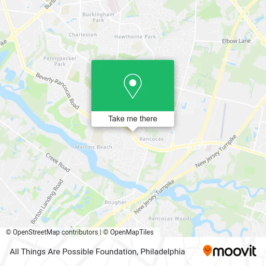 All Things Are Possible Foundation map