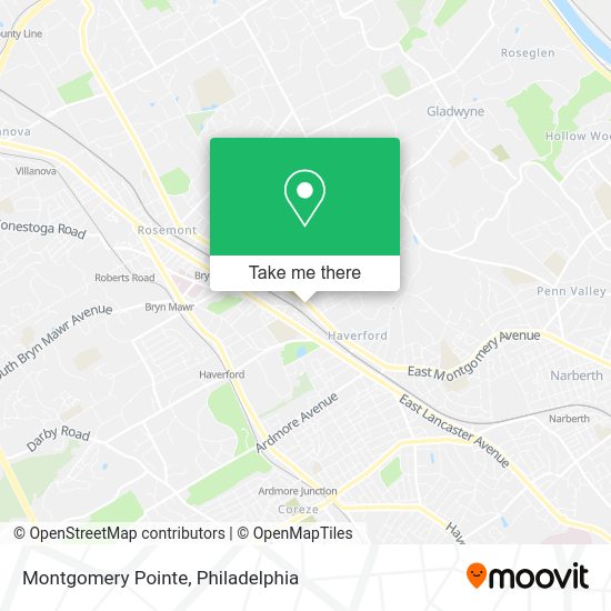 Montgomery Pointe map