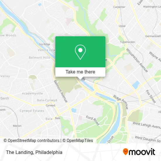 The Landing map