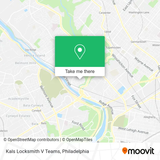 Kals Locksmith V Teams map