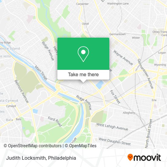 Judith Locksmith map