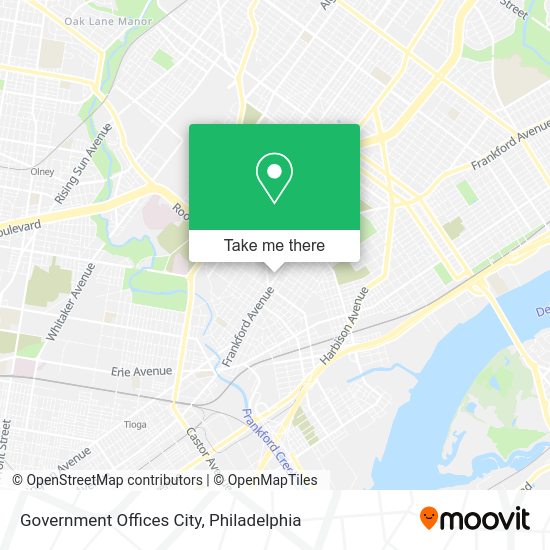 Mapa de Government Offices City