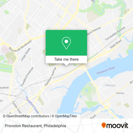 Mapa de Provolon Restaurant