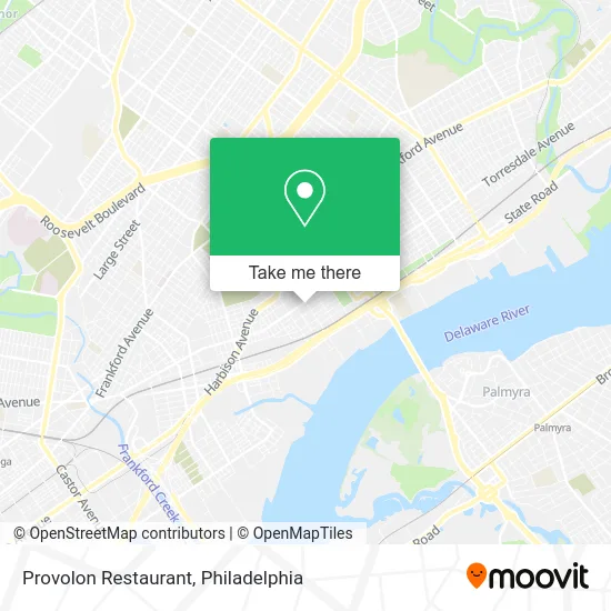 Provolon Restaurant map