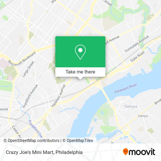 Crazy Joe's Mini Mart map