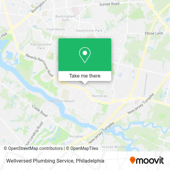 Wellversed Plumbing Service map