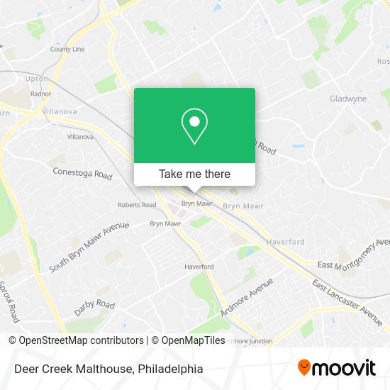 Mapa de Deer Creek Malthouse