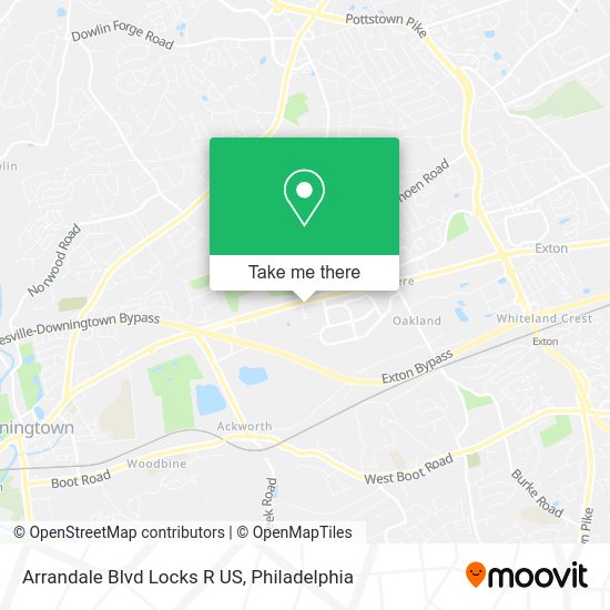 Arrandale Blvd Locks R US map