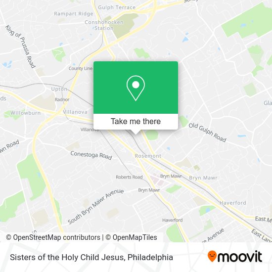 Mapa de Sisters of the Holy Child Jesus