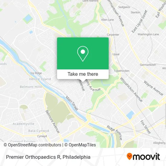 Premier Orthopaedics R map