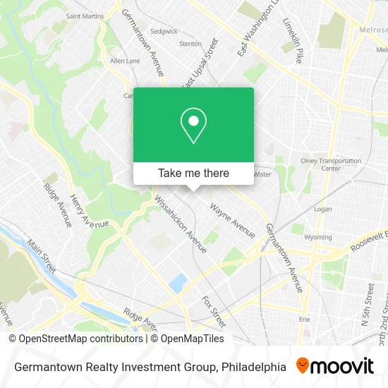 Germantown Realty Investment Group map